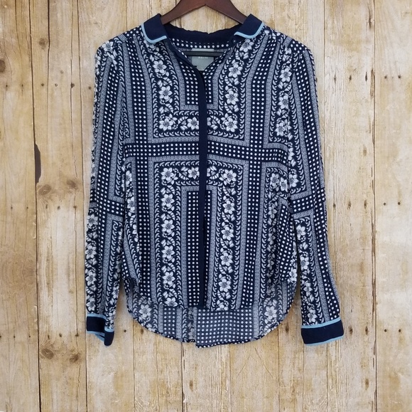 Anthropologie Tops - Maeve Patterned Floral Blouse Anthropologie (6)